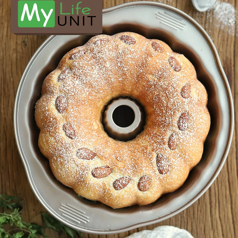 MyLifeUNIT форма для выпечки торта 10 дюймовая шпилька углерода Сталь с антипригарным