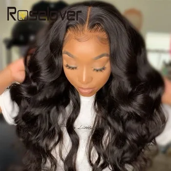 

Body Wave Wigs 13x6 Transparent Lace Front Human Hair Wigs for Black Women Prepluck Glueless Brazilian Remy Human hair Wigs