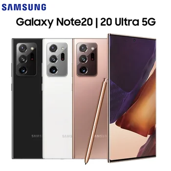 Samsung-Galaxy Note 20 Original, Ultra 5G, Snapdragon 865 + 6,7/6,9 ", versión de EE. UU./Corea/China, SM-N9810/U/N SM-N9860/U/N