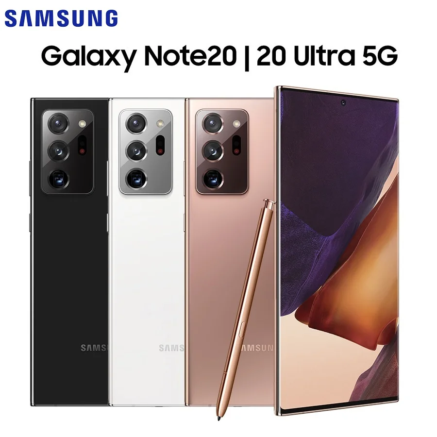 Смартфон Samsung Galaxy Note 20 Ultra 5G Snapdragon 865 + 6 7/6 9 дюйма США/Корея/Китай версия SM-N9810/U/N