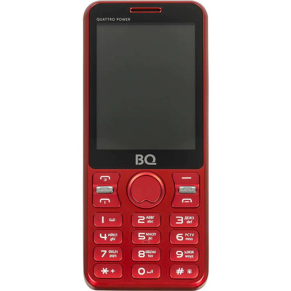Мобильный телефон BQ Quattro Power 2812 32Mb красный 4Sim 2.4" TN 240x320 0.03Mpix