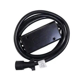 

7 Way 8FT Trailer Plug Cord RV Trailer Connector with 7 Pin Plug,Wiring Harness with Junction Box, Trailer Lights Wiring Kit