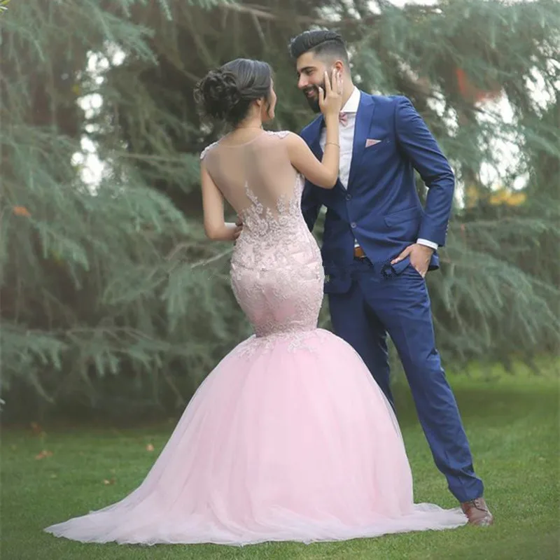 vestidos-largos-Mermaid-Pink-Prom-Dresses-Sweetheart-Sleeveless-Sheer-Lace-Straps-Backless-Long-Evening-Dress-vestido