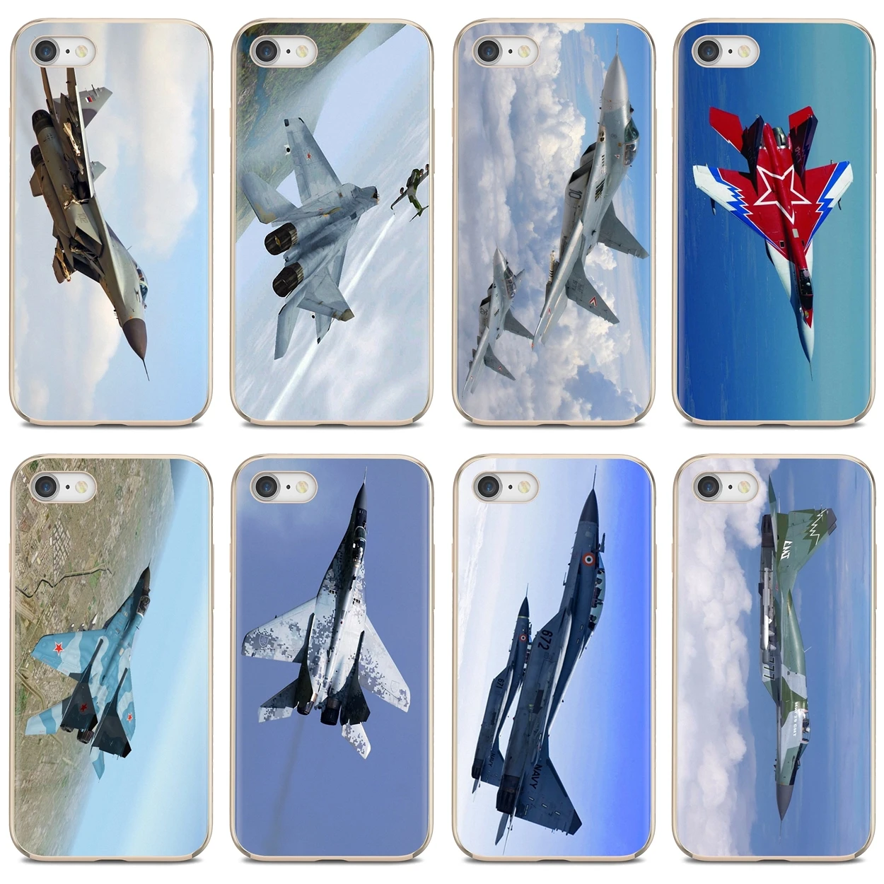 Fighter-aircraft-wallpaper-mig-29 Silicone Phone Case Cover For Xiaomi Mi  Redmi Note 3 4 4x 5 6 7 8 8t 9 9s 9t 10 Pro Lite - Mobile Phone Cases &  Covers - AliExpress