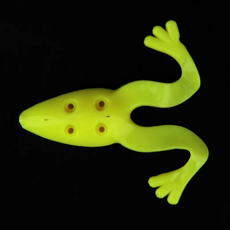 ARDEA 10pcs Fishing Frog Lure Silicone winter fishing sinking Soft Bait Worm plastic Isca bass Pesca wobbler soft frog lure