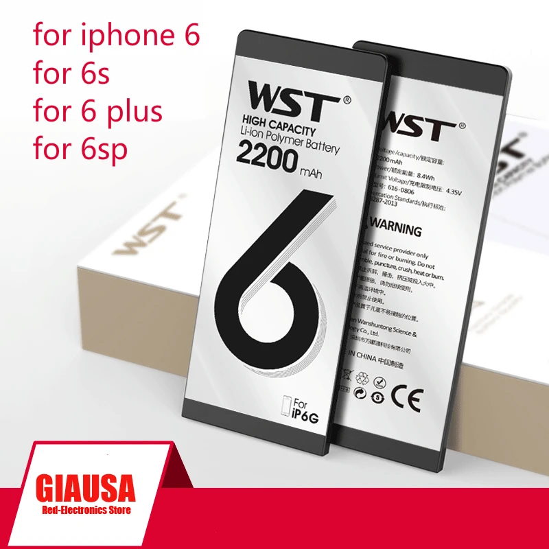 

Suitable for Apple 6 Built-in Battery 6S High Capacity 6Plus Suitable for 6Splus Battery Iphone 6s Battery