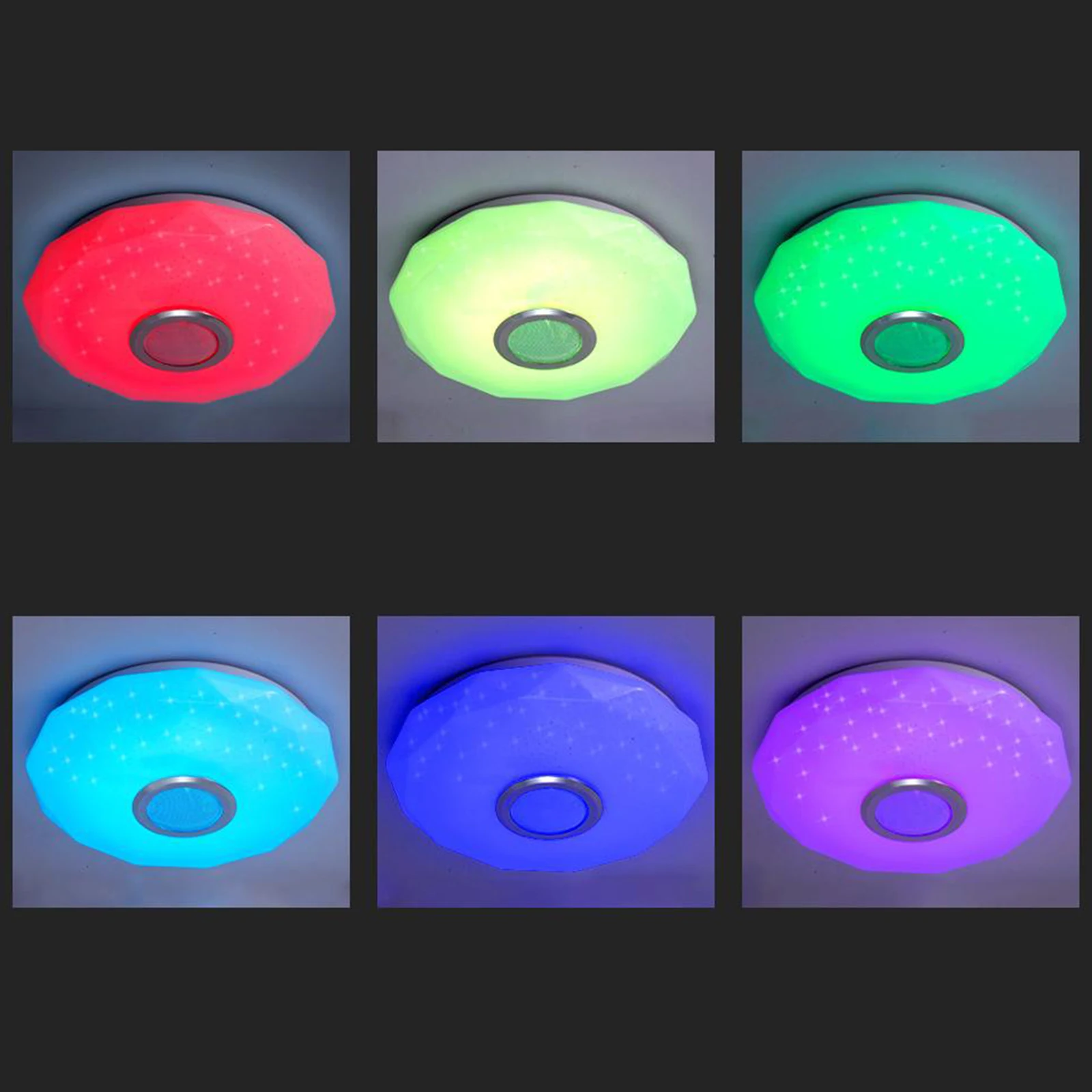 

Nordci Style LED Ceiling Light Lighting Fixture Living Room Remote Control Light