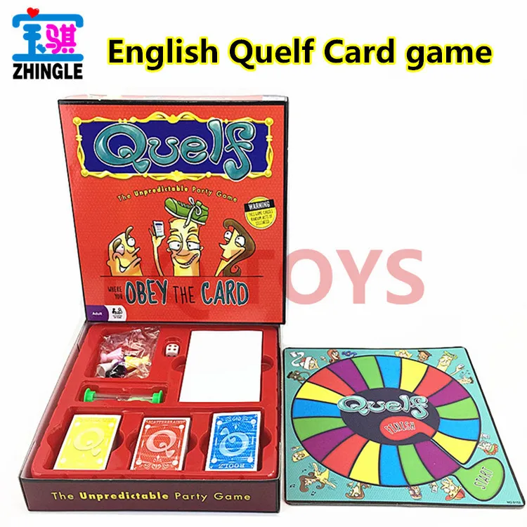 Funny Adult board Game Toys Party Funny Card Games quelf game|Ghép hình| -  AliExpress