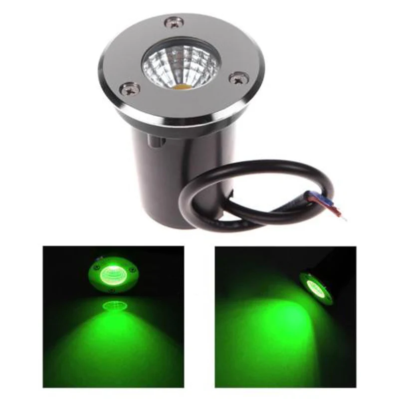 3W COB Buried Lamp LED Underground Pathway Garden Square Light IP67 Waterproof Home Garden Supplies