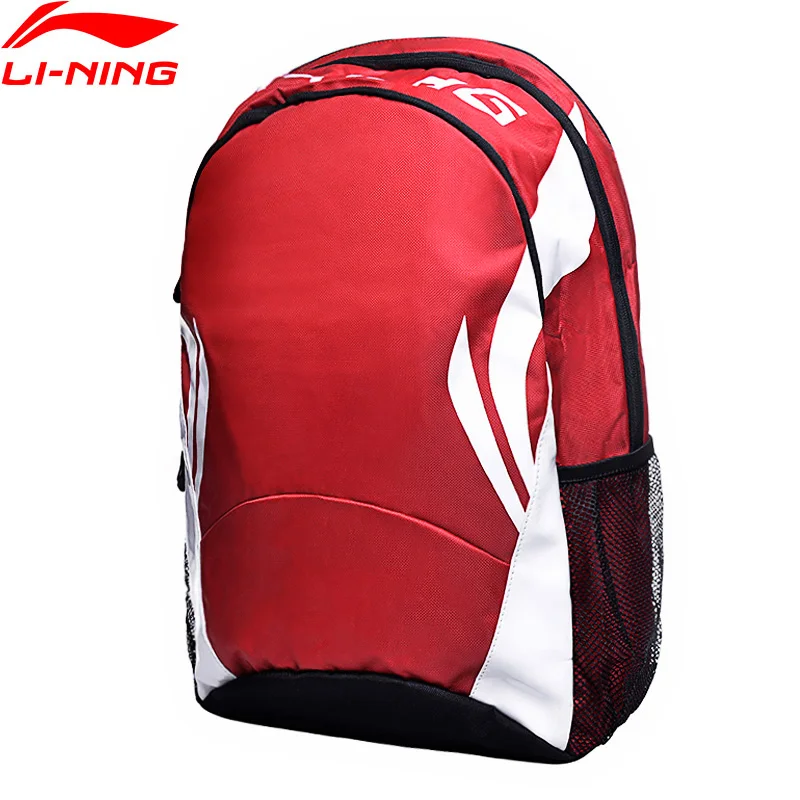 Li-Ning унисекс Городской Спортивный Рюкзак Мужские и женские тренировочные сумки полиэстер уличная подкладка спортивный рюкзак ABSG002 BBF241