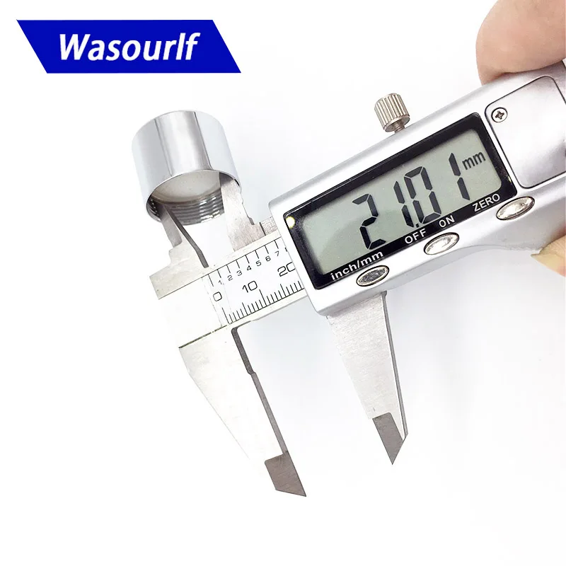 M22 22mm Female Thread Tap Aerator Faucet Bubble 2PCS 304 Stainless Steel Core Brass Shell Kitchen Bath Accessories faucet aerator
