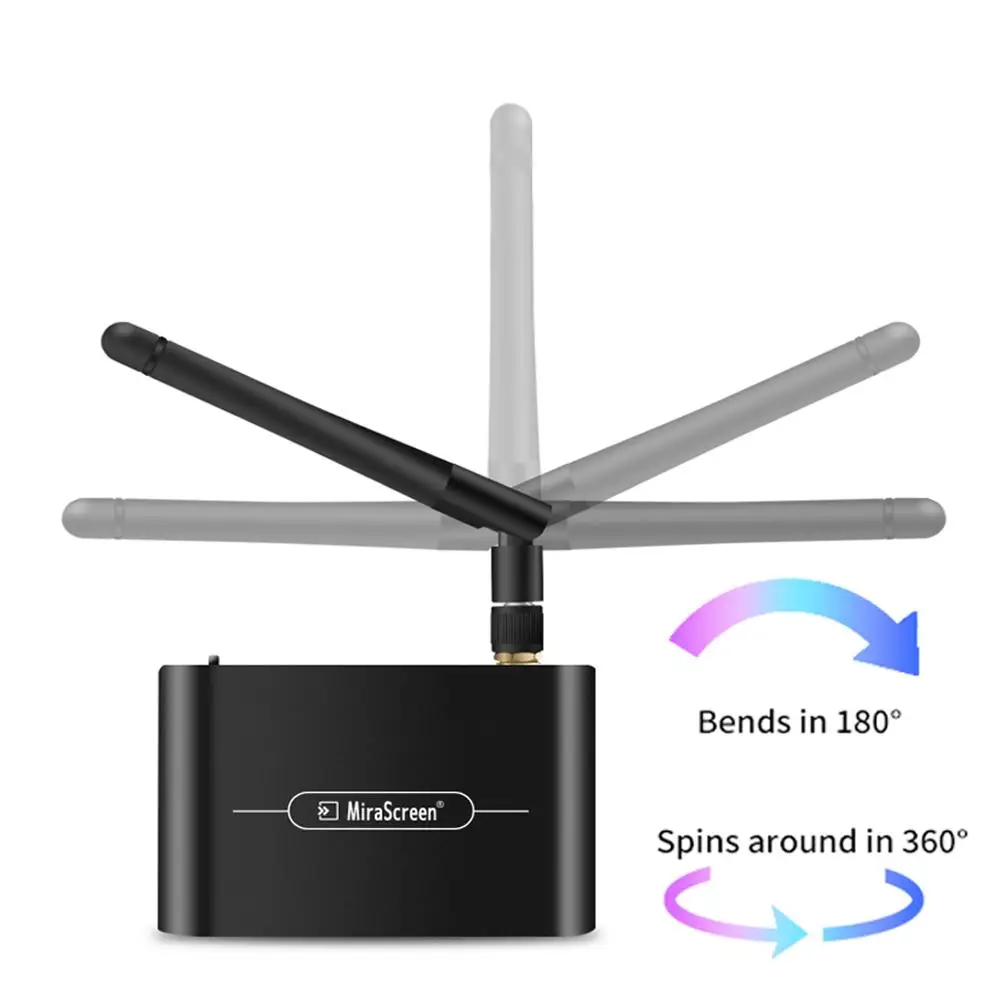 Mirascreen X6W Plus 5G 4K real time mirroring  Miracast Wireless DLNA AirPlay Display Dongle Receiver 5G TV Stick