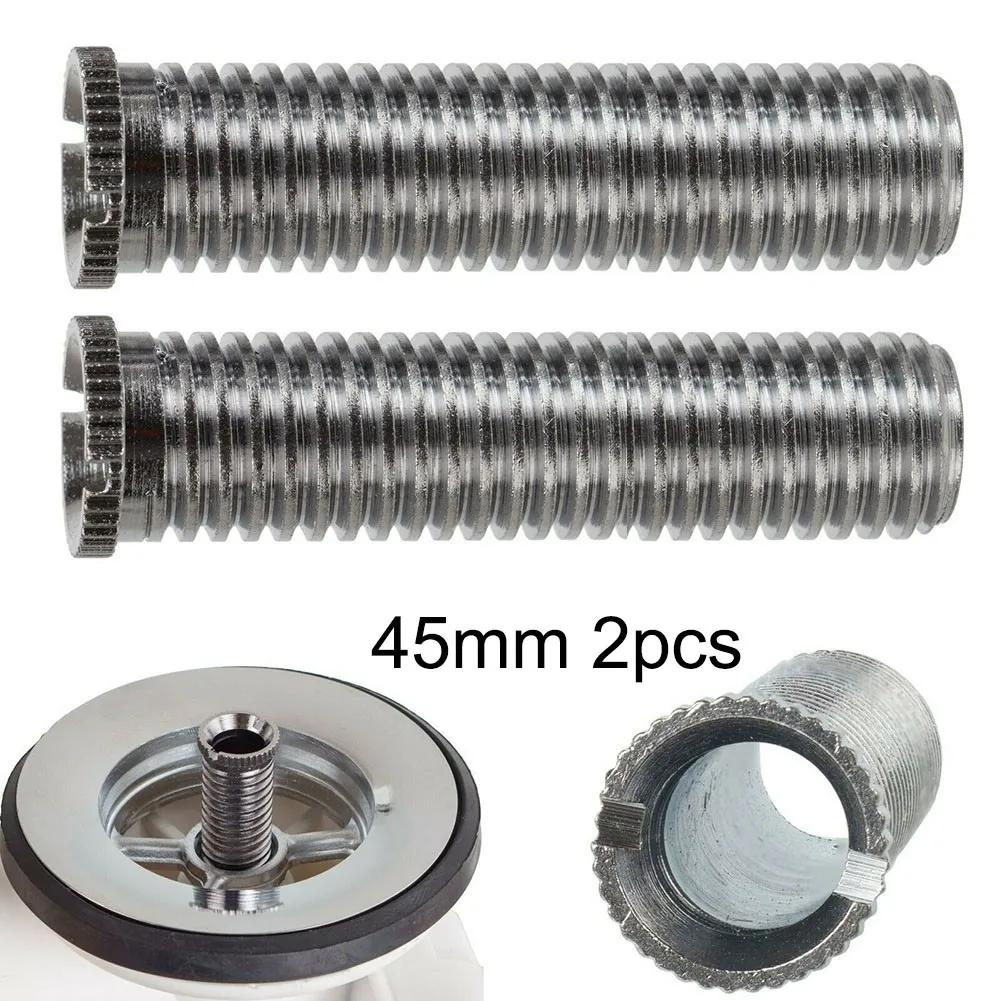 1/2/5 Pcs Kitchen Sink Strainer Screws 35mm 45mm Kitchen Sink Basket Strainer Waste Threaded Screw Connector