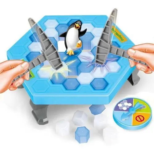

New Popular Penguin Trap Ice Breaker Game Children's Intellectual Development Toy Penguin Block Toy Funny Family Game Kids Gifts