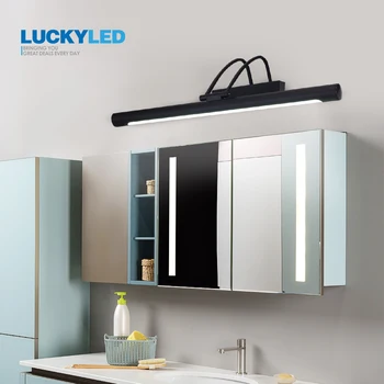 

LUCKYLED Modern Led Wall Lamp 8W AC85-265V Wall Mounted Industrial Waterproof Bathroom Lamp Mirror Light Clearance Sale