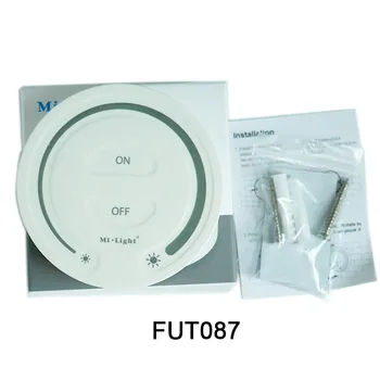 

Free shipping FUT087 2.4G wireless led Touch Dimming Remote Controller Adjust Brightness Dimmer For Miboxer led bulb lamp light