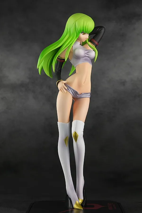 Обувь для косплея Аниме Фигурка CODE GEASS Lelouch of The Rebellion C.C. 23 см масштаб 1/8 окрашенная
