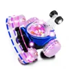 Mini Tumbling Stunt Car Remote Control Dump Off Road Light car Drift racing 360 Degree Rotating Electric Model toys for children 1