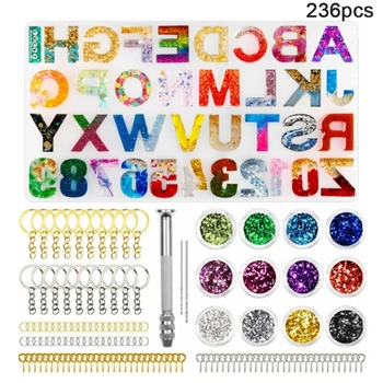 

Clay Resin Jewelry Casting Molds For Jewelry Making DIY Mixed Style Jewelry Epoxy Resin Molds Set Silicone Mold UV Casting Tools