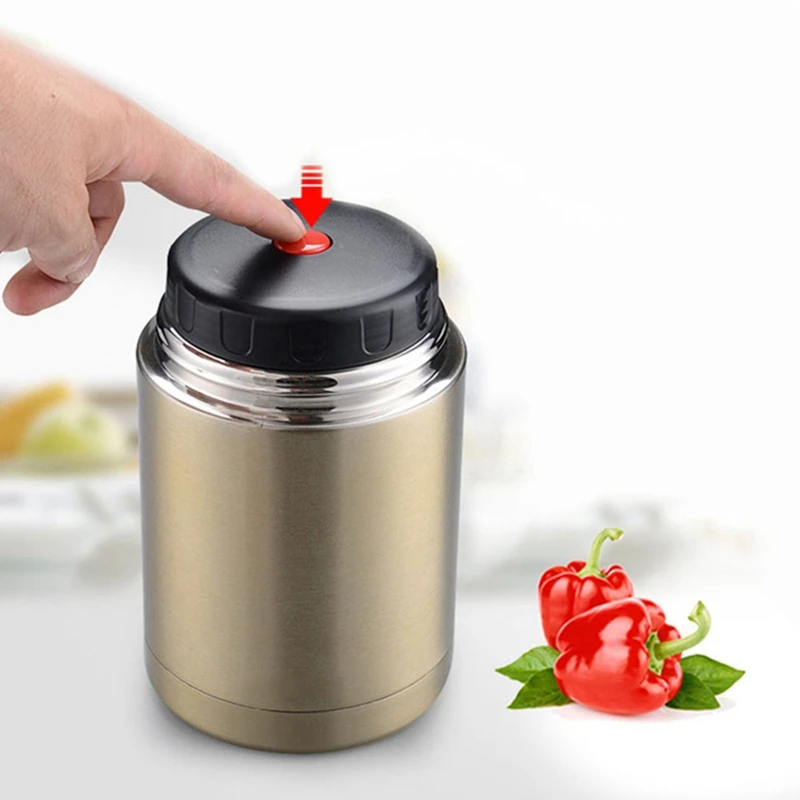 Изоляционный Ланч бокс из нержавеющей стали для горячих продуктов с