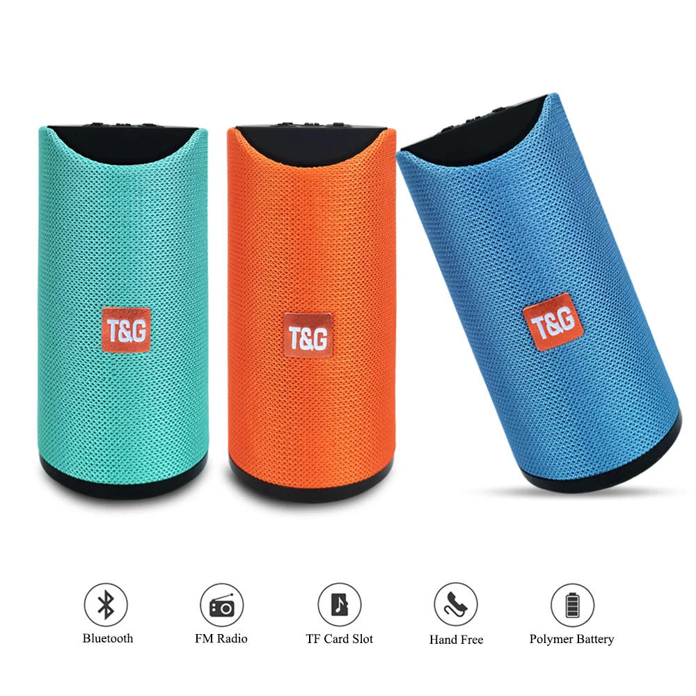 TG113 BT Speaker Portable Outdoor Loudspeaker Wireless Mini 3D 10W Stereo Music Surround Support FM TF/SD Card Colorful Bass Box |