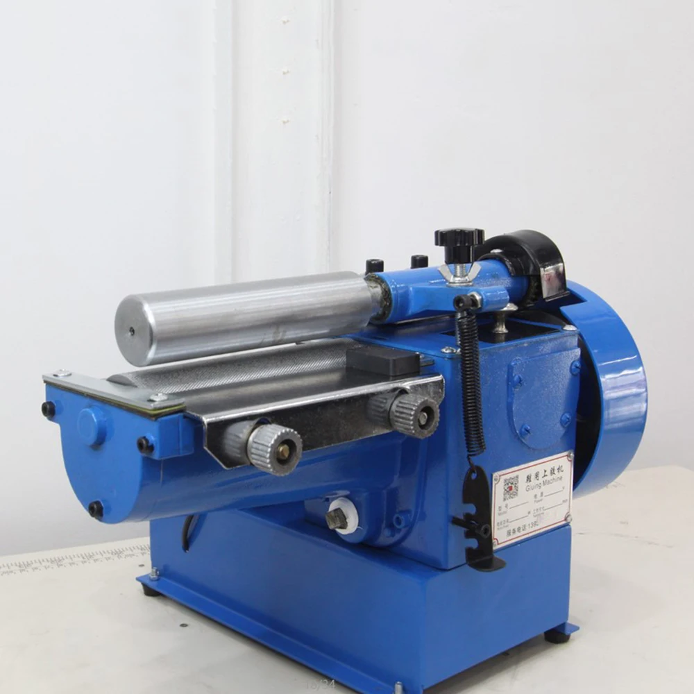 Strong gluing machine 160mm yellow rubber petrol rubber roller on plastic machin