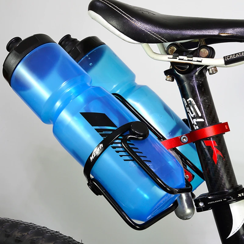 Горный велосипед MTB двойной алюминиевый сплав водяная стойка для вина Дорожный велосипед Велоспорт двойной держатель для бутылки