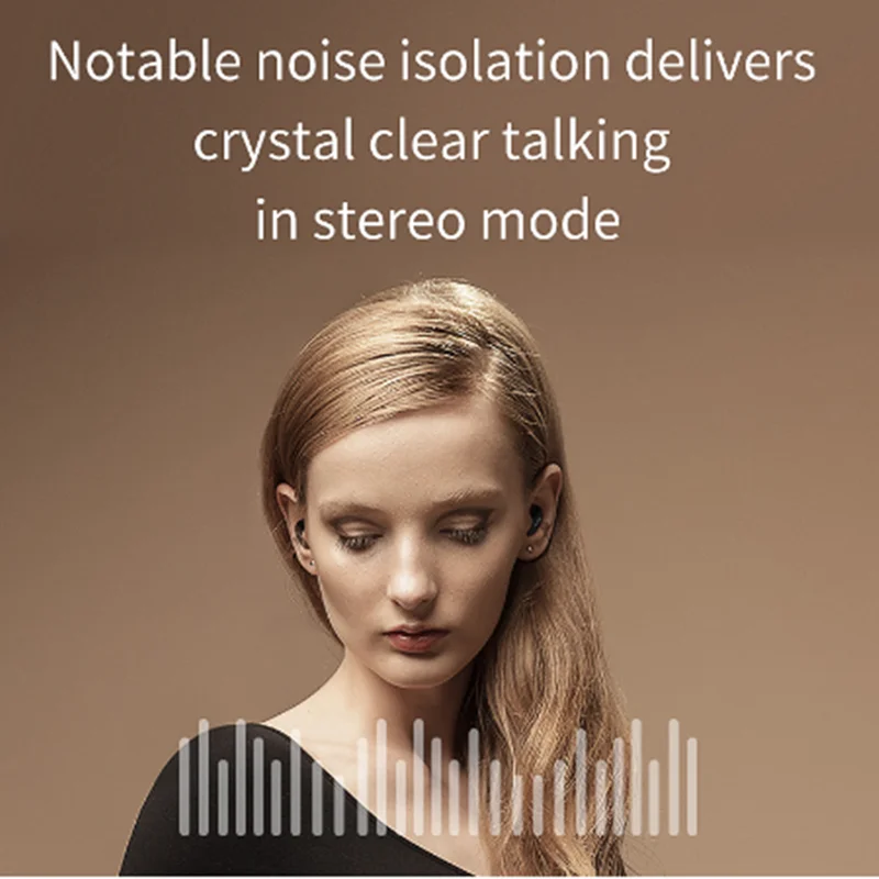 2018 QCY T1 TWS Мини Bluetooth наушники стерео бас беспроводная гарнитура с микрофоном