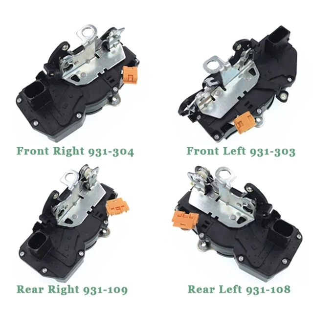 Механизм дверного замка 931-303 931-304 931-108 931-109 для Cadillac Escalade Chevy Tahoe GMC Yukon