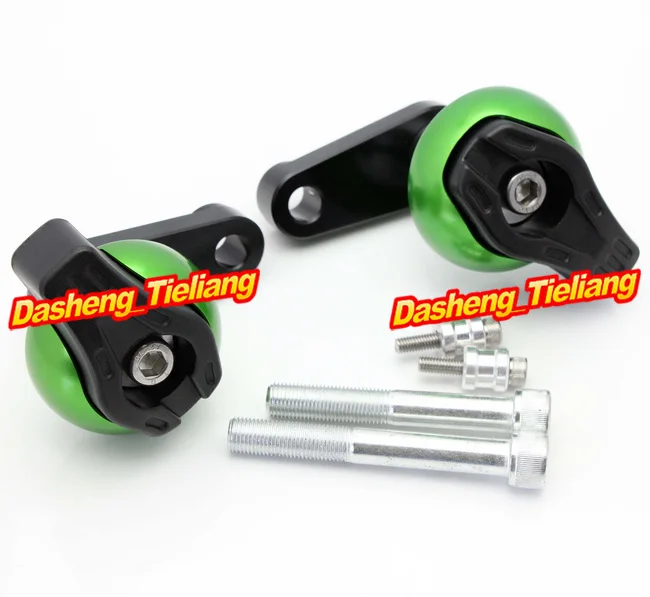 

For Honda CBR1000RR 2006 2007 Repsol Frame Sliders Crash Pads Protector, Motorcycle Spare Parts Accessories, Green Color