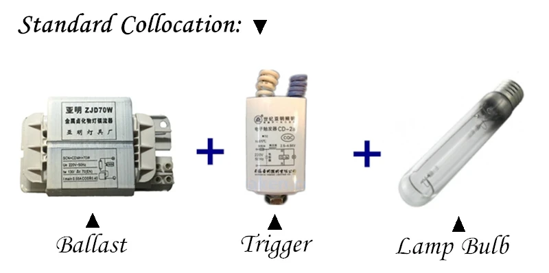 Description Picture 4 of itemZHMZH Electronic Trigger For Metal Halide Lamp High Pressure Sodium Lamp HPSL Starter Lighting Accessories CD-2a CD-3a 220V