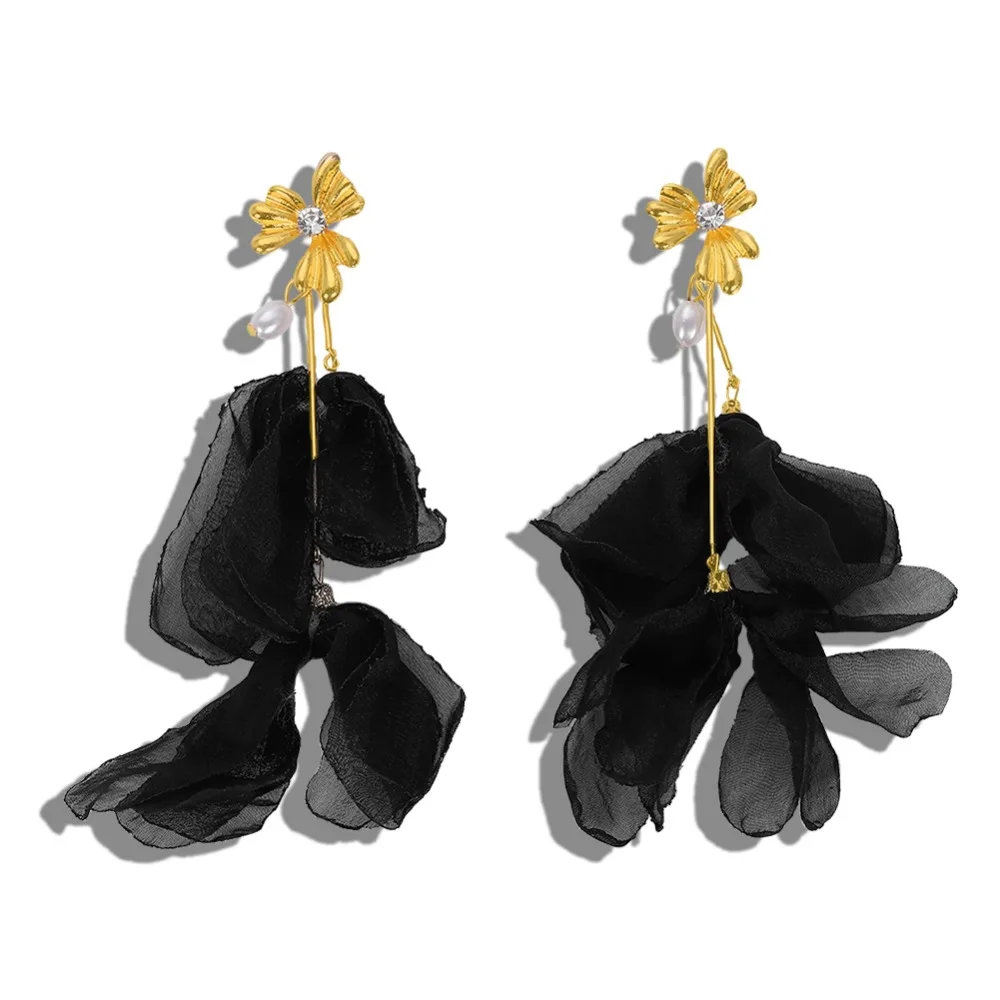 Dvacaman ZA, черный цвет, полный горный хрусталь, подвесное сердечко, серьги для женщин, бохо, серьги из бисера с кисточкой статусные модные ювелирные изделия, подарок