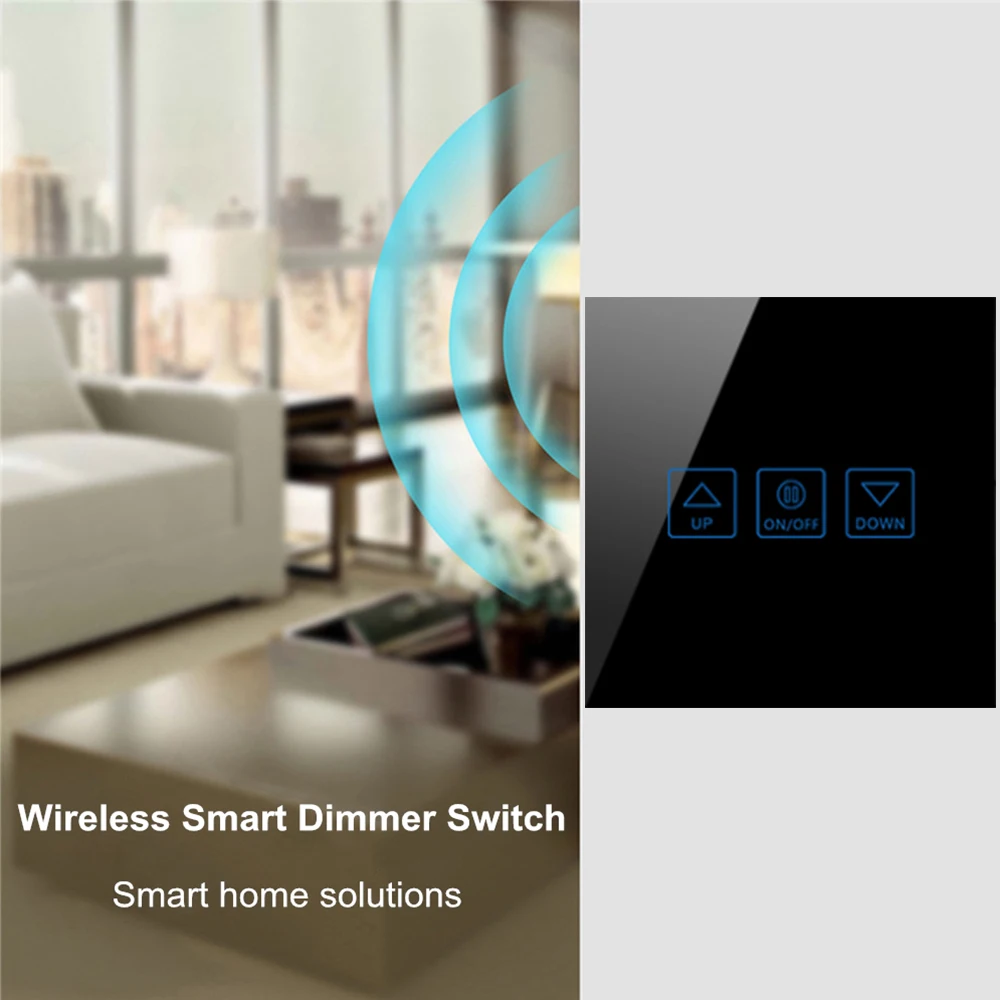 ACCKIP Wifi умный настенный сенсорный светильник, диммер Smart Life Tuya APP, пульт дистанционного управления для домашней автоматизации
