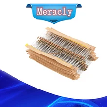 

200PCS/LOT 470 ohm 1/4W Carbon Film Resistors 5% Error 470R Ohm Color Ring Resistance