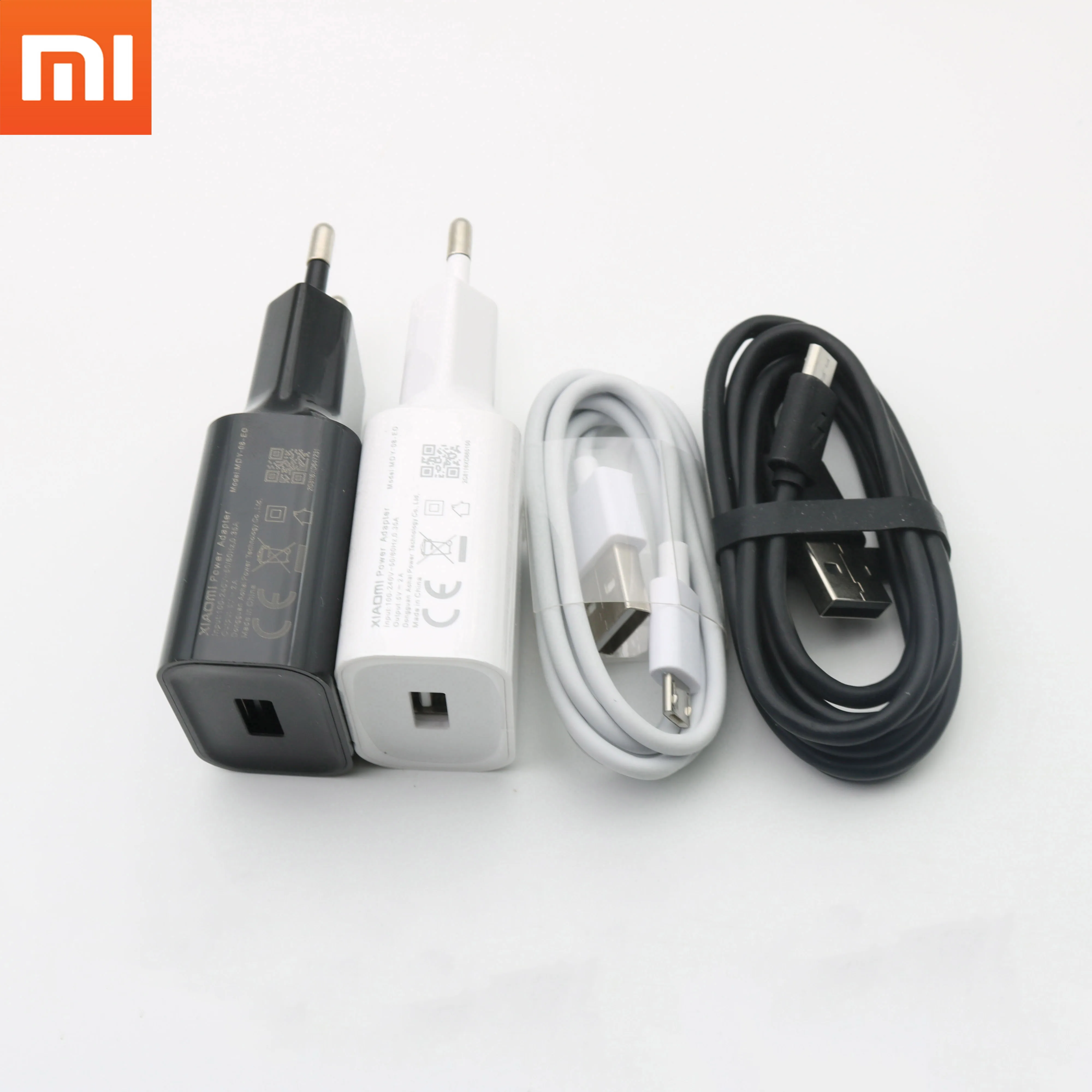 Оригинальный адаптер питания Xiaomi 10 Вт 5 В 2 А быстрая зарядка micro usb кабель для Redmi