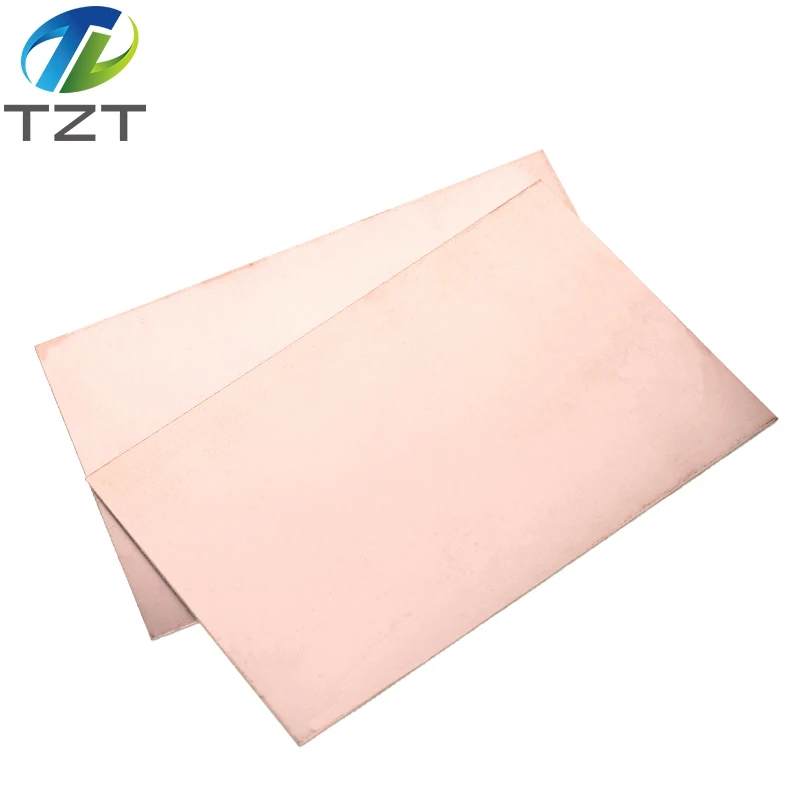 TZT 1pcs FR4 PCB 10x15cm Single Side Copper Clad DIY PCB Kit