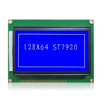 

12864B with font 93*70 12864 ST7920 LCD 128*64 LCD12864 Blue / Green