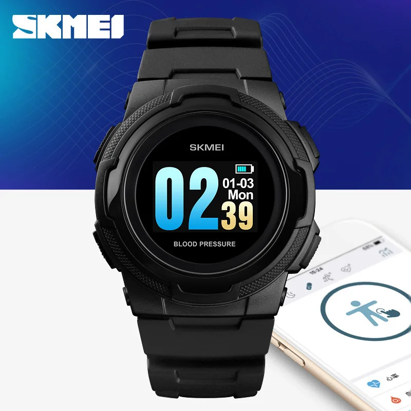 

multi function color screen blood pressure blood oxygen heart rate waterproof intelligent Youth Sports Watch
