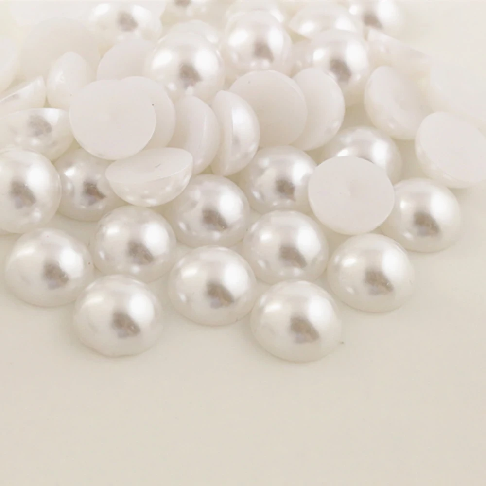 Fashion 12mm South Sea White Shell Pearl Round Beads Dangle - Foto 7