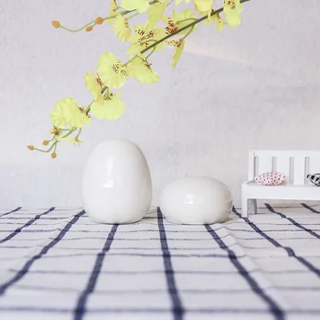 

Flower Vases Pure White Vase Modern Ceramic Flower Pot Vase Simple and Elegant Room Study Home Wedding Decorations