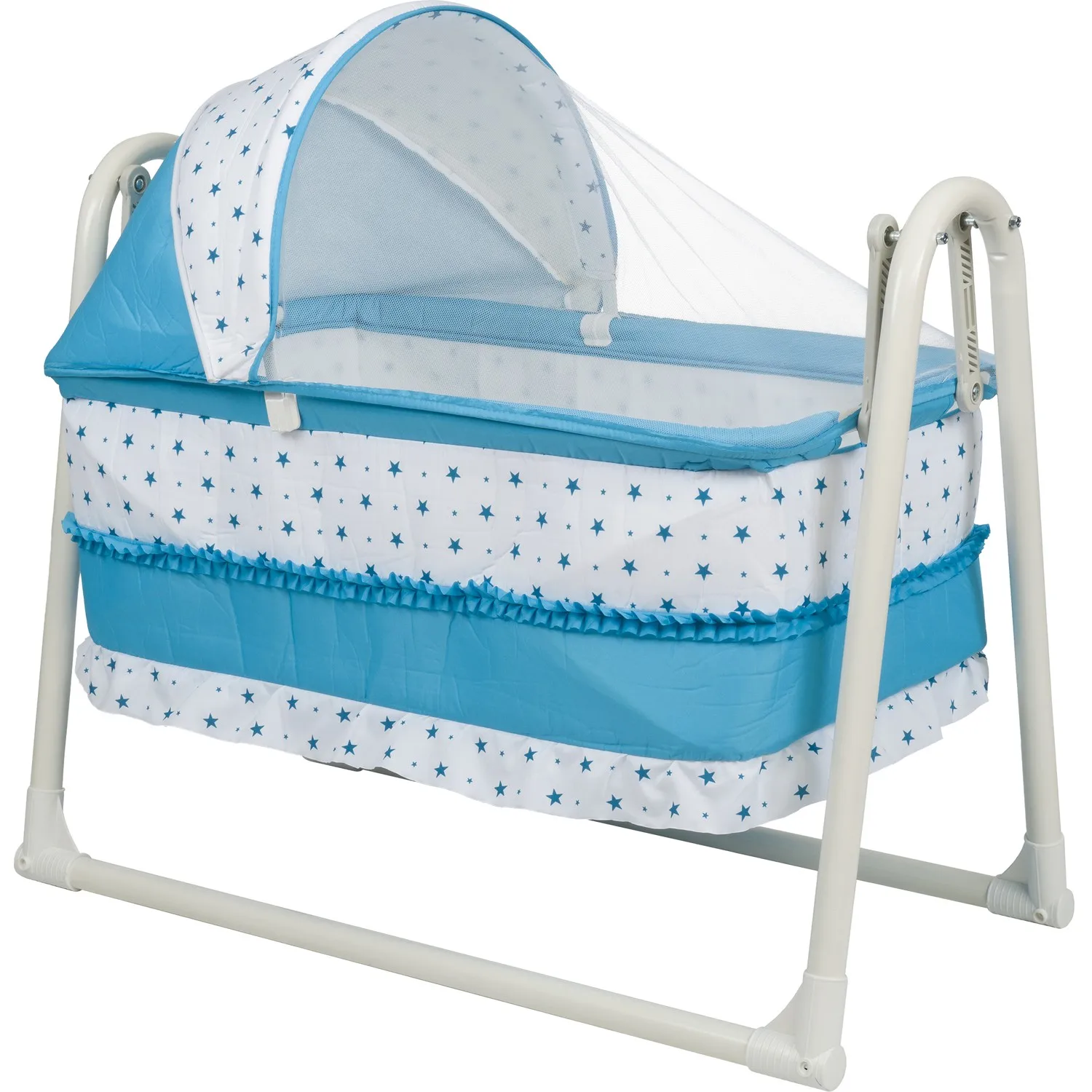 Baby Dangle Tilt Basket Cradle Crib Bumpers Child Bedding Bed Set
