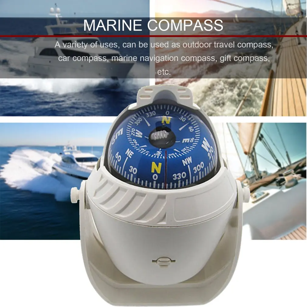LC760 Marine Sea Compass elekt Beleuchteter schwenkbarer Kompass tragbar 