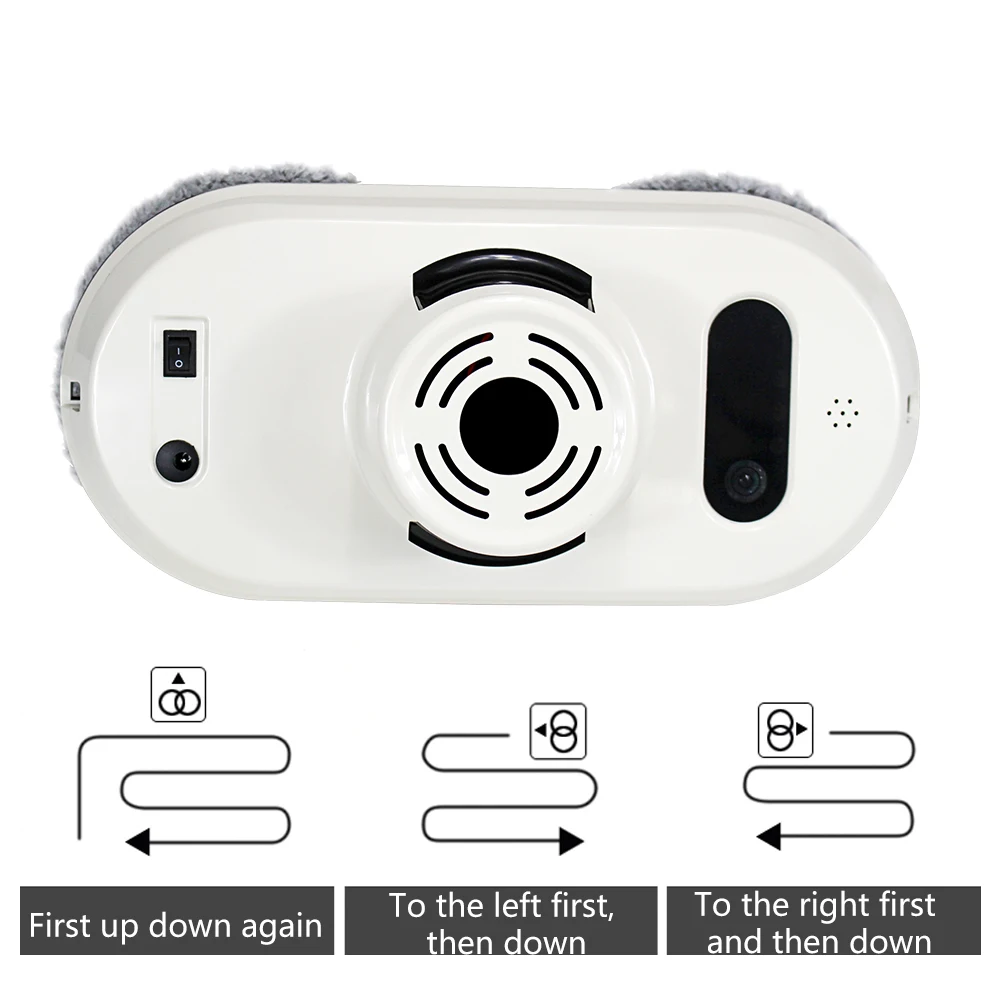 Phoreal Robot Vacuum Cleaner Window Washer Remote Control Anti-Falling Electric Glass Window Cleaner Robot