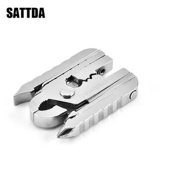 

Multi-functional outdoor tool equipped with mini pliers key clasp screwdriver Folding Knife EDC portable tools