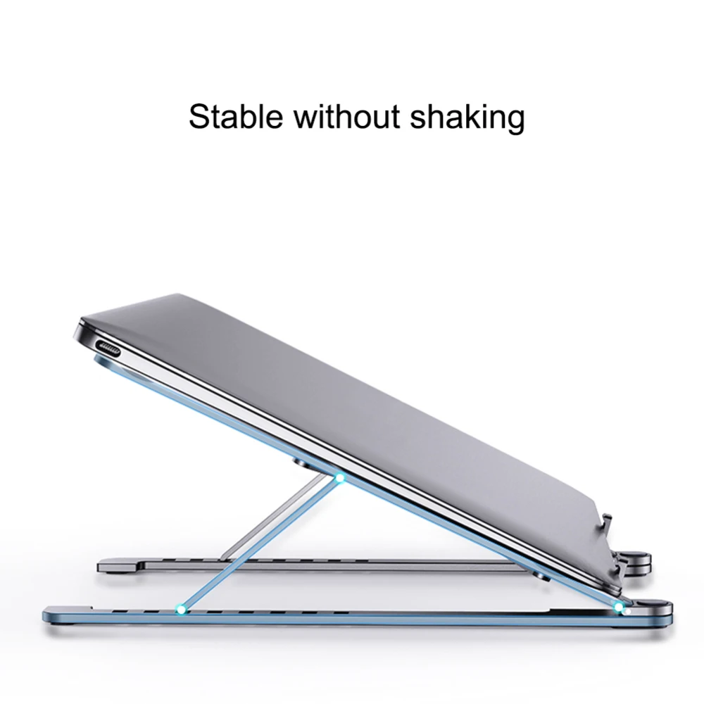  Hot Folding Laptop Stand Support for MacBook Air Pro Stand Cooling Adjustable Desk Stand Tablet Hol
