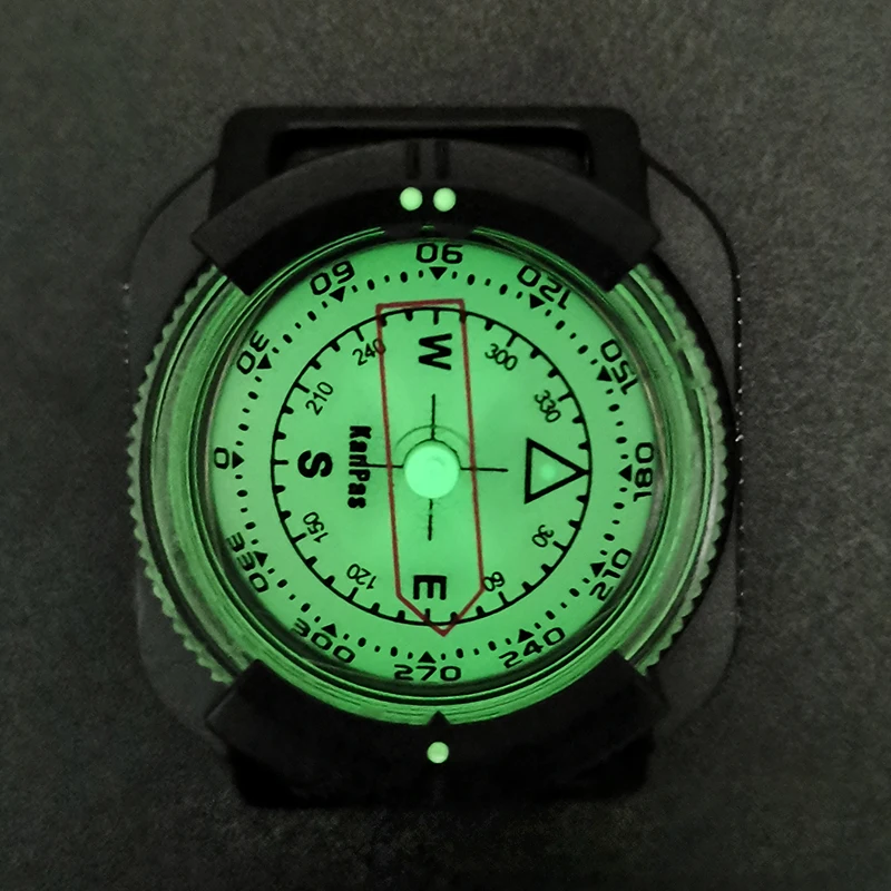 Waterproof Compass 60M / 197Ft Diving Compass Digital Watch For Swimming Diving