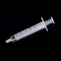 5pcs 10pcs 1ml 2ml Sterile medical injection Industry Dispensing Measuring Liquid Glue Syringes with Pointed Needle Storage Caps 2