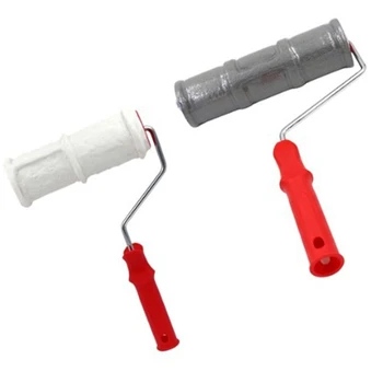 

Wall Decor Empaistic Flower Painting Roller Brush with Handle White/Grey(2 Pcs,EG724T 2206TS)