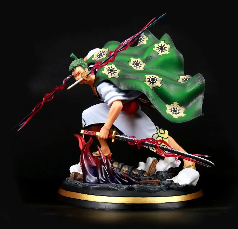 アニメワンピースロロノア ゾロ着物3千世界バトル像pvcアクションフィギュアモデルおもちゃフィギュアコレクション人形 Action Figures Aliexpress
