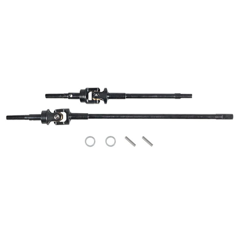 

Front Axle Connecting Rod Shaft Metal CVD Drive Shaft for Axial WRAITH RC Car